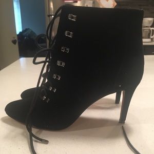 Vince Camuto Black Suede Bootie